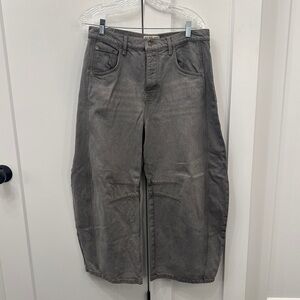 We the Free Good Luck Mid-Rise Barrel Jeans